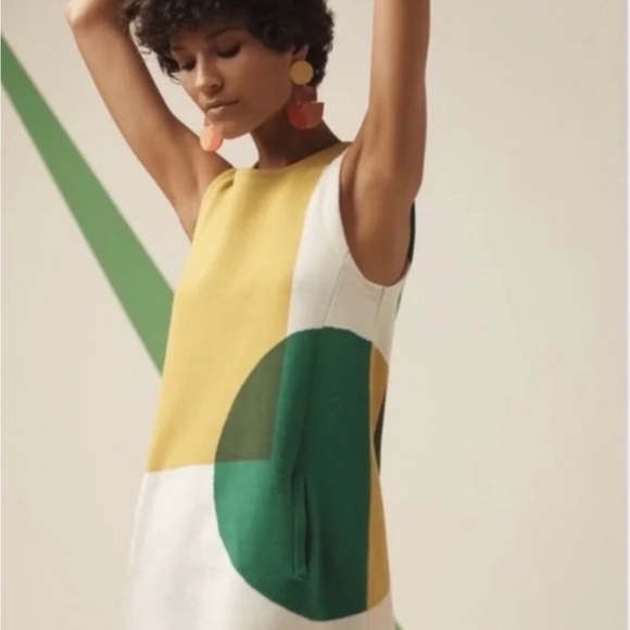 Anthropologie Moth Mod Shapeshift Sweater TunicMini Dress - Picture 2 of 9